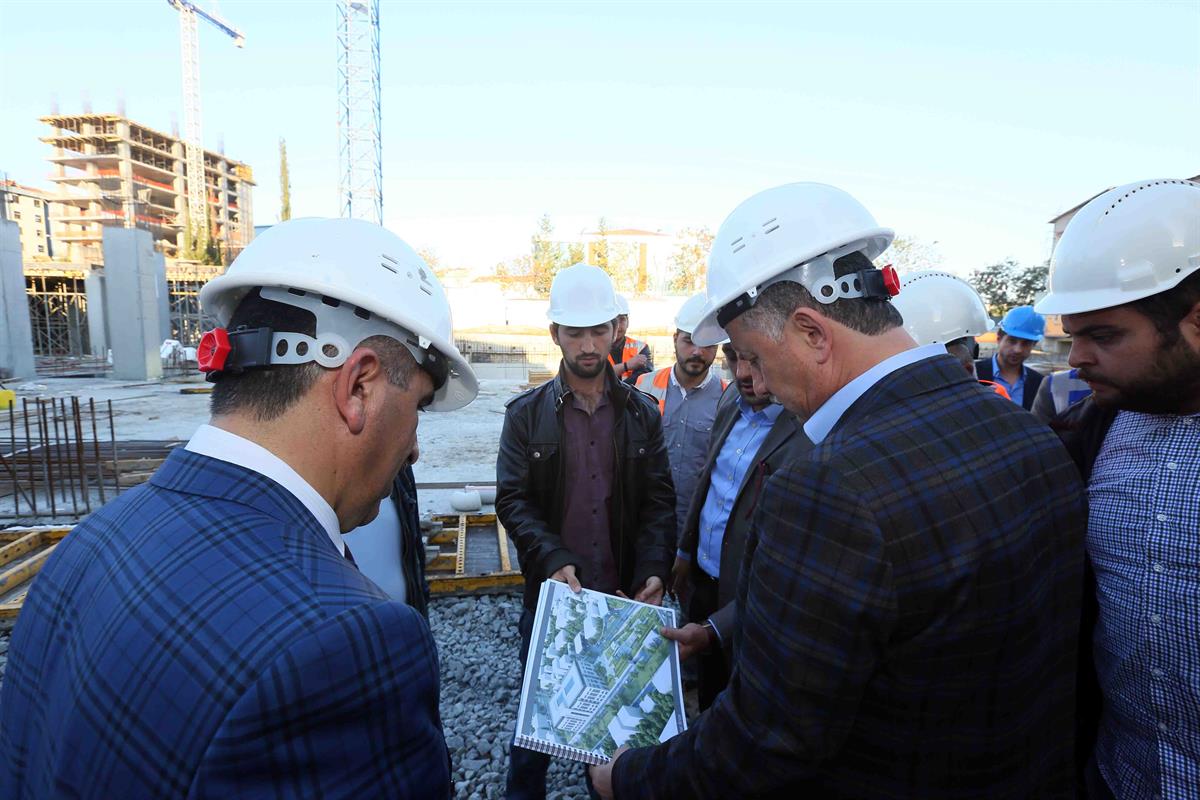 T C Bagcilar Belediyesi Resmi Web Sitesi Bagcilar Da Yeni Belediye Binasi Insaati Yukseliyor