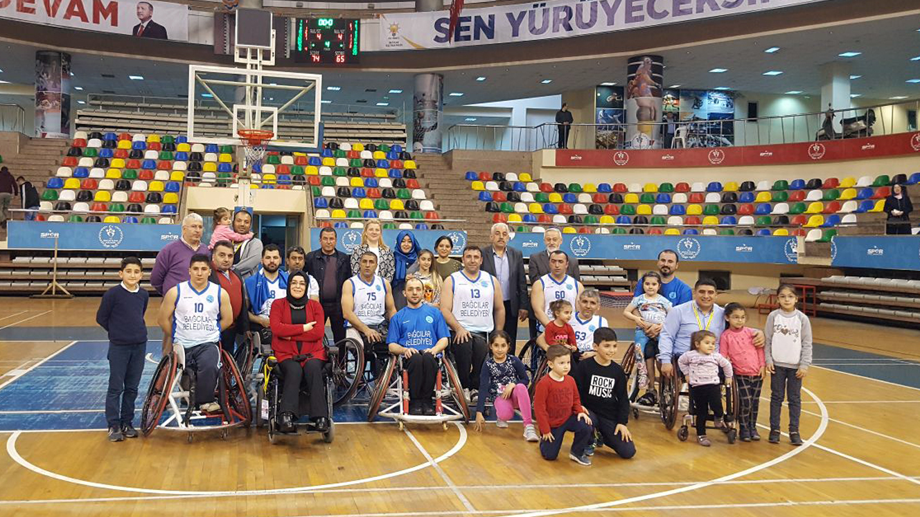 T C Bagcilar Belediyesi Resmi Mobil Web Sitesi Bagcilar Li Engelli Basketciler Antalya Ya Karsi Galip Geldi