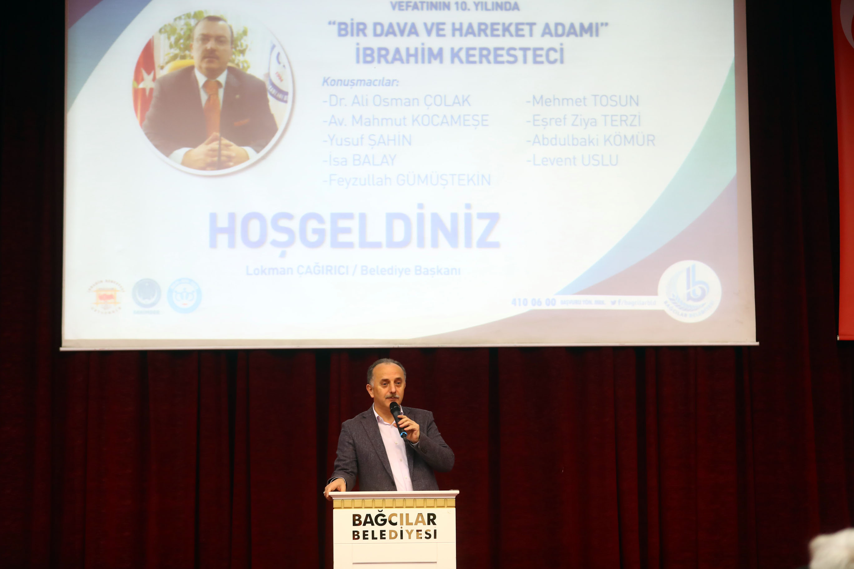 T C Bagcilar Belediyesi Resmi Web Sitesi Ibrahim Keresteci Vefatinin 10 Yilinda Unutulmadi