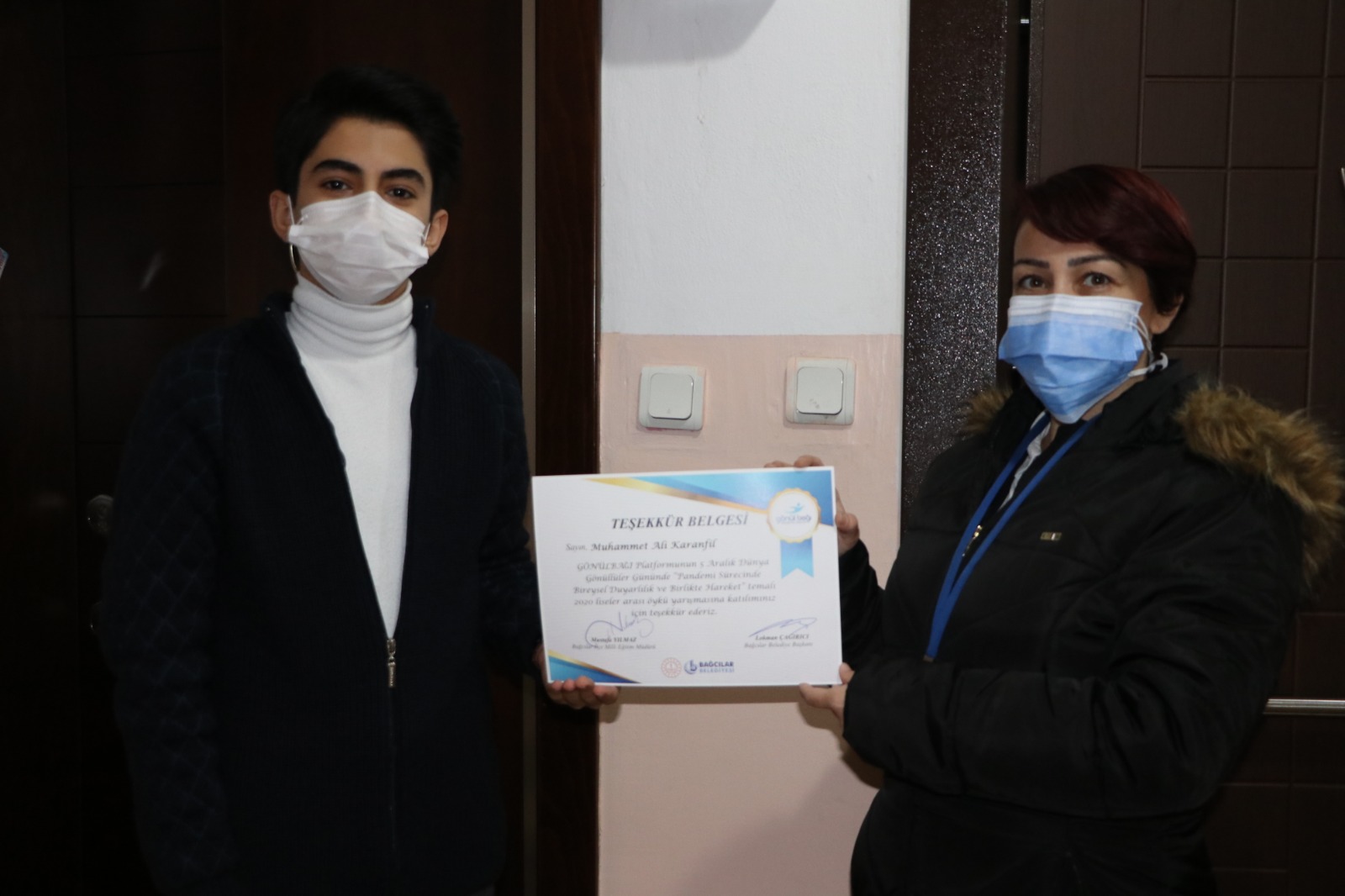 t c bagcilar belediyesi resmi mobil web sitesi liseli gencler pandemi surecinin hikayesini yazdi