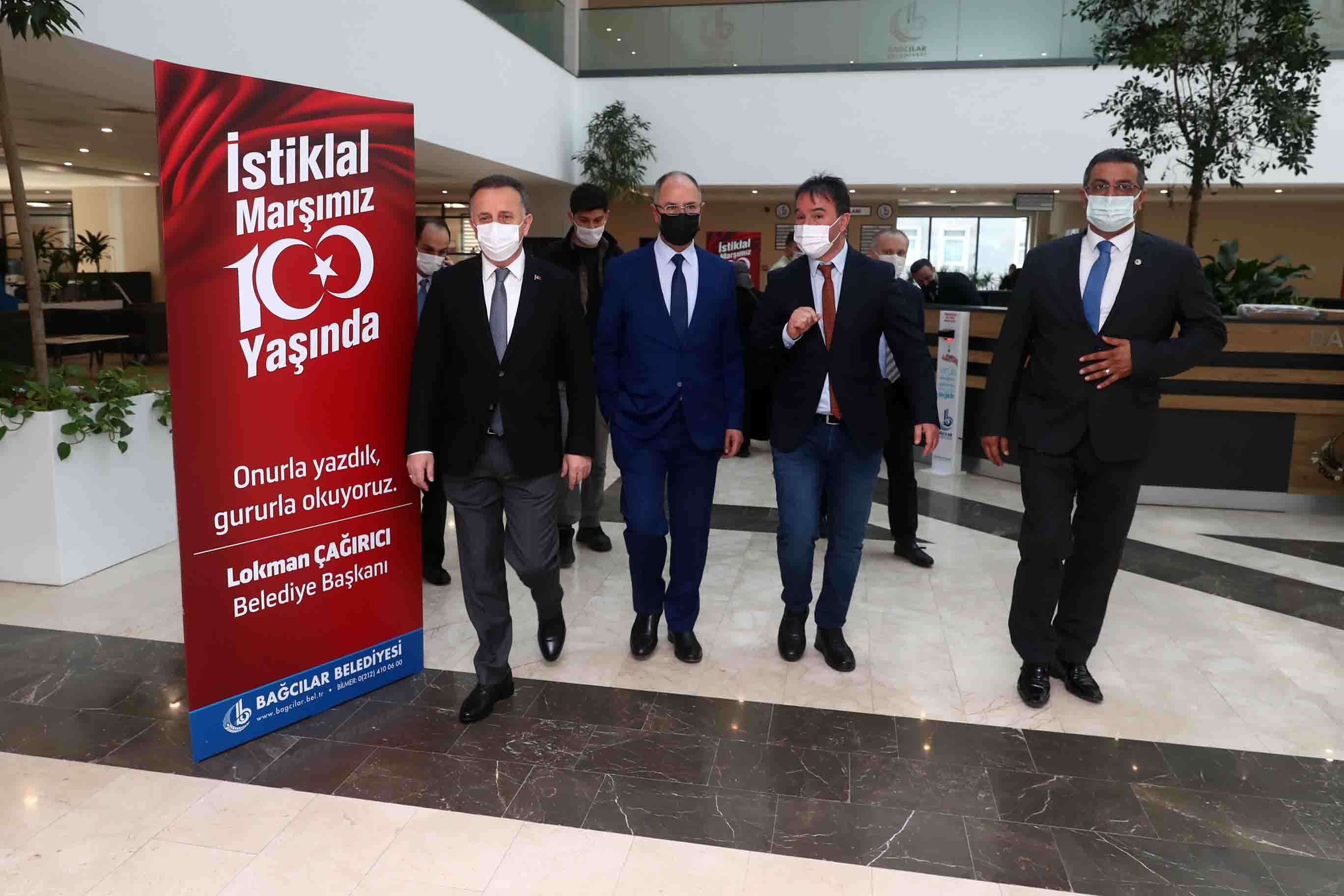 t c bagcilar belediyesi resmi mobil web sitesi filistin buyukelcisi dr faed mustafa baskan lokman cagirici yi ziyaret etti