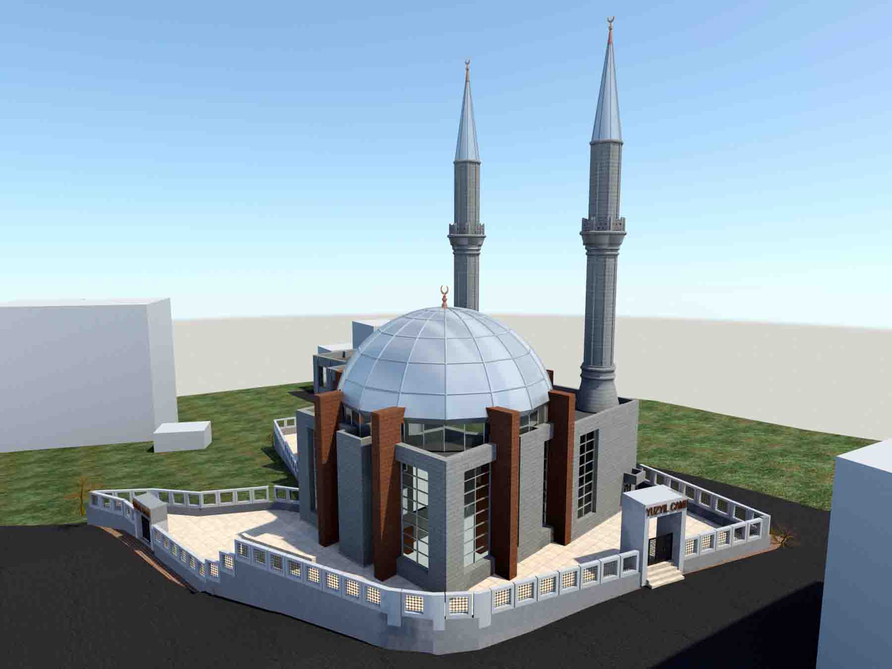 T C Bagcilar Belediyesi Resmi Web Sitesi Yuzyil Merkez Camii Nin Temeli Atildi