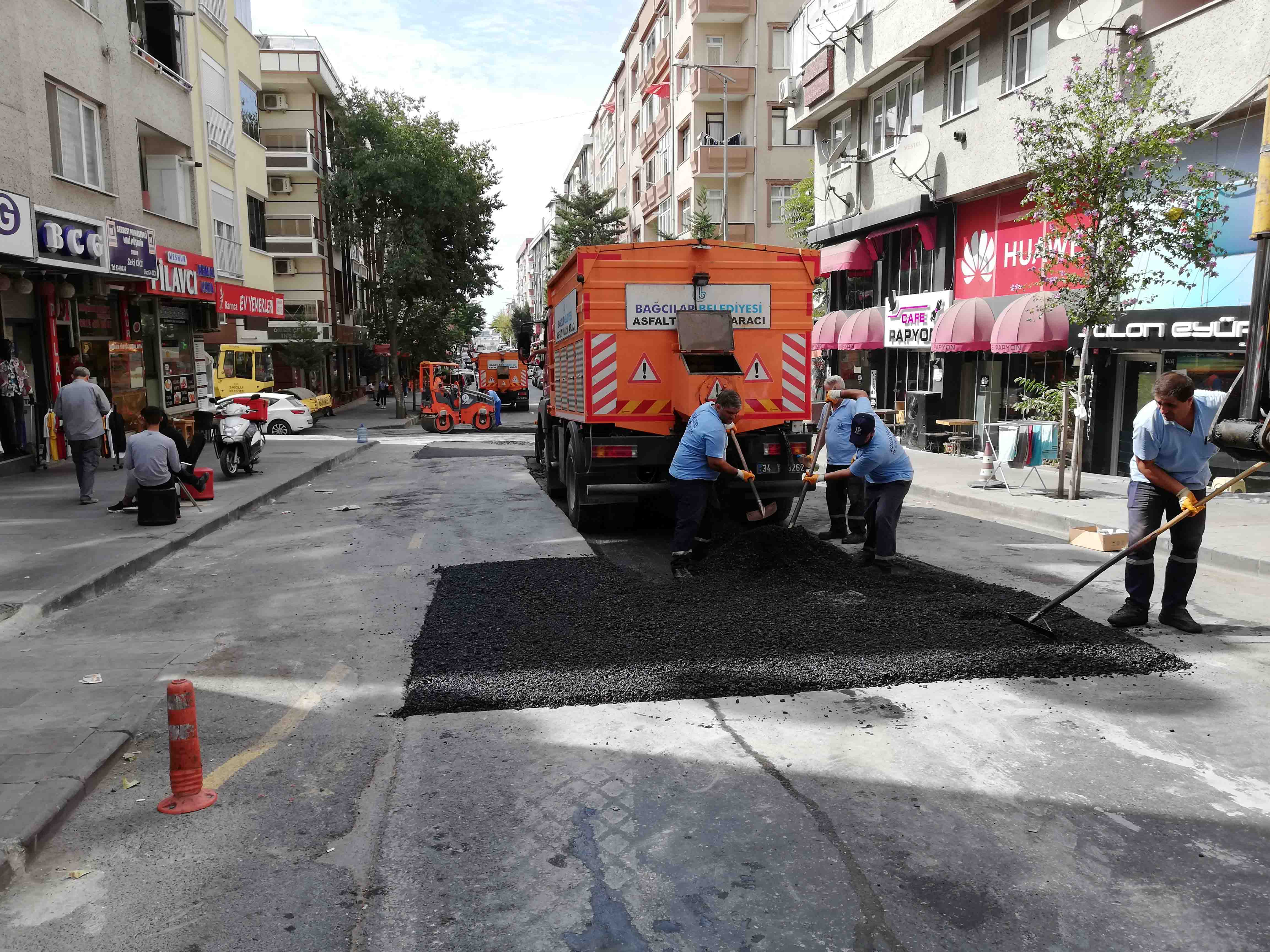 t c bagcilar belediyesi resmi web sitesi pandemi de bagcilar in yollari yenilendi