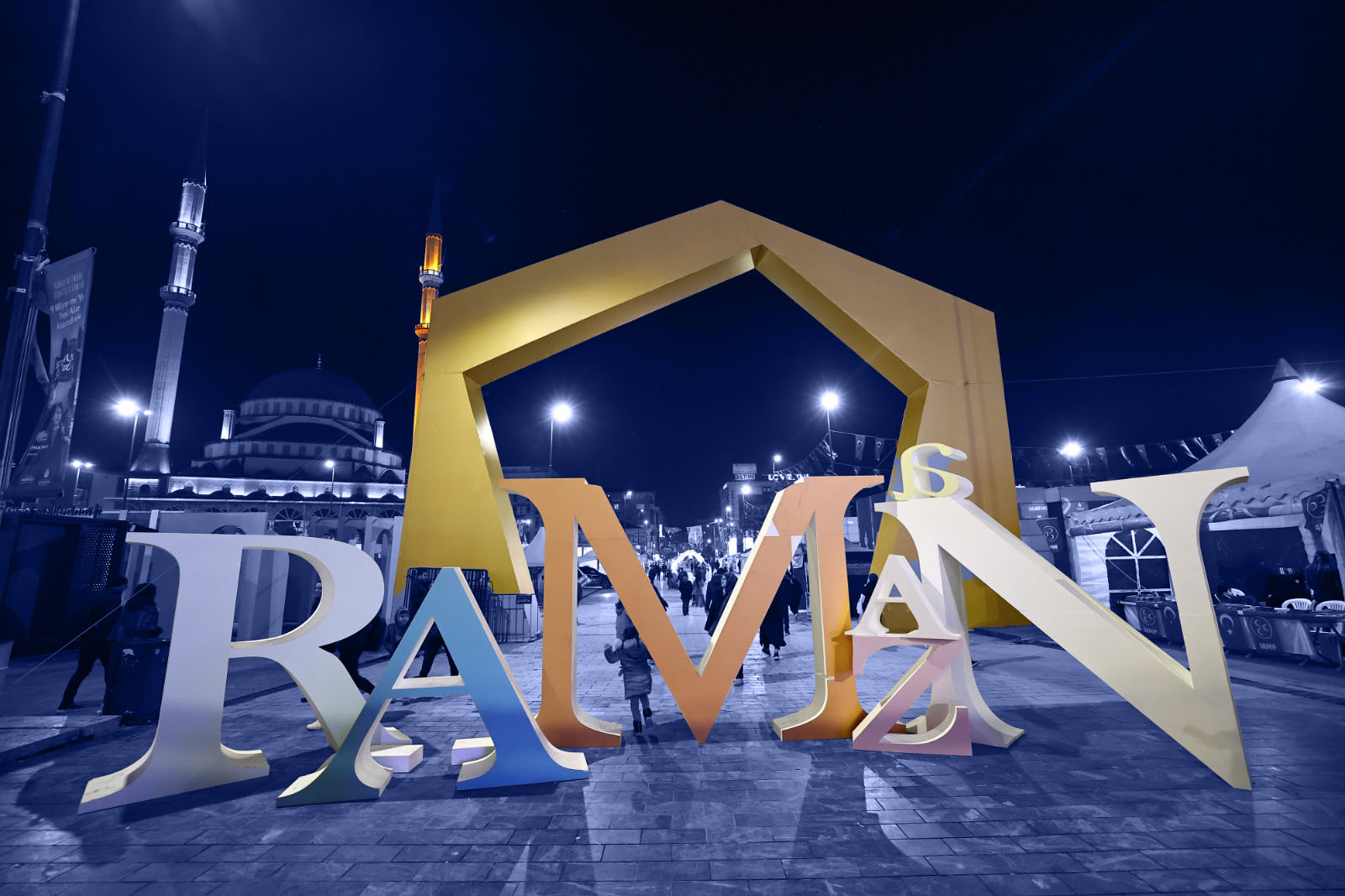 Bağcılar’da Ramazan Ayı Platosu Kuruldu