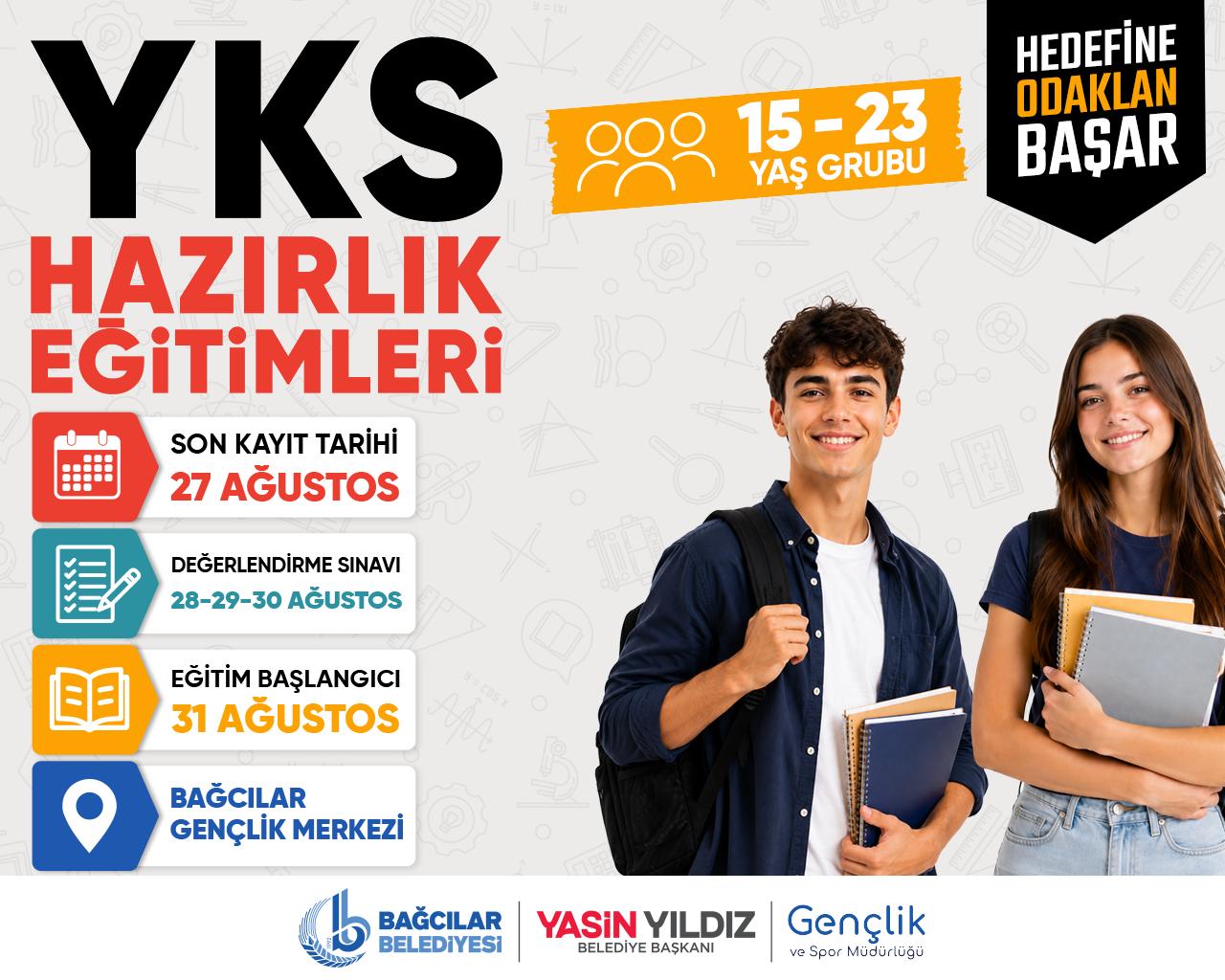 YKS Hazırlık Eğitimleri için Başvuru Yap