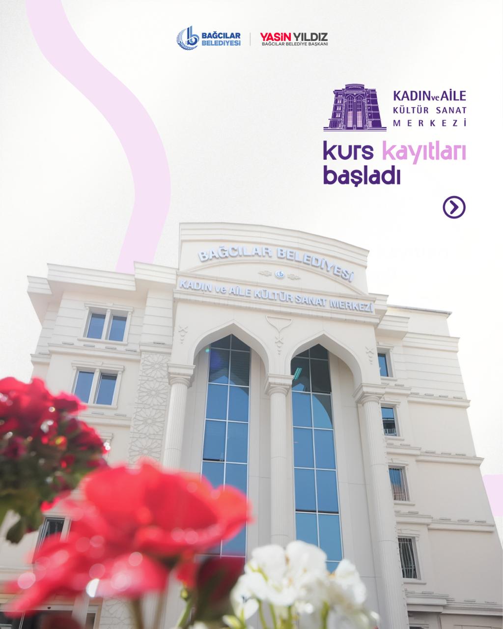 Kadın ve Aile Kültür Sanat Merkezi - 2025 - 2026 Dönemi Kurs Kayıtları Başladı